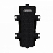 Гидравлический разделитель GIDRUSS GR-80-32.EPP (до 80 кВт, G 1, корпус 80х80х3 ст. 09Г2С, EPP-термоизоляция)