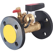 Клапан балансировочный БРОЕН Venturi FODRV DN 020 PN 16 ручной фланцевый с дренажем