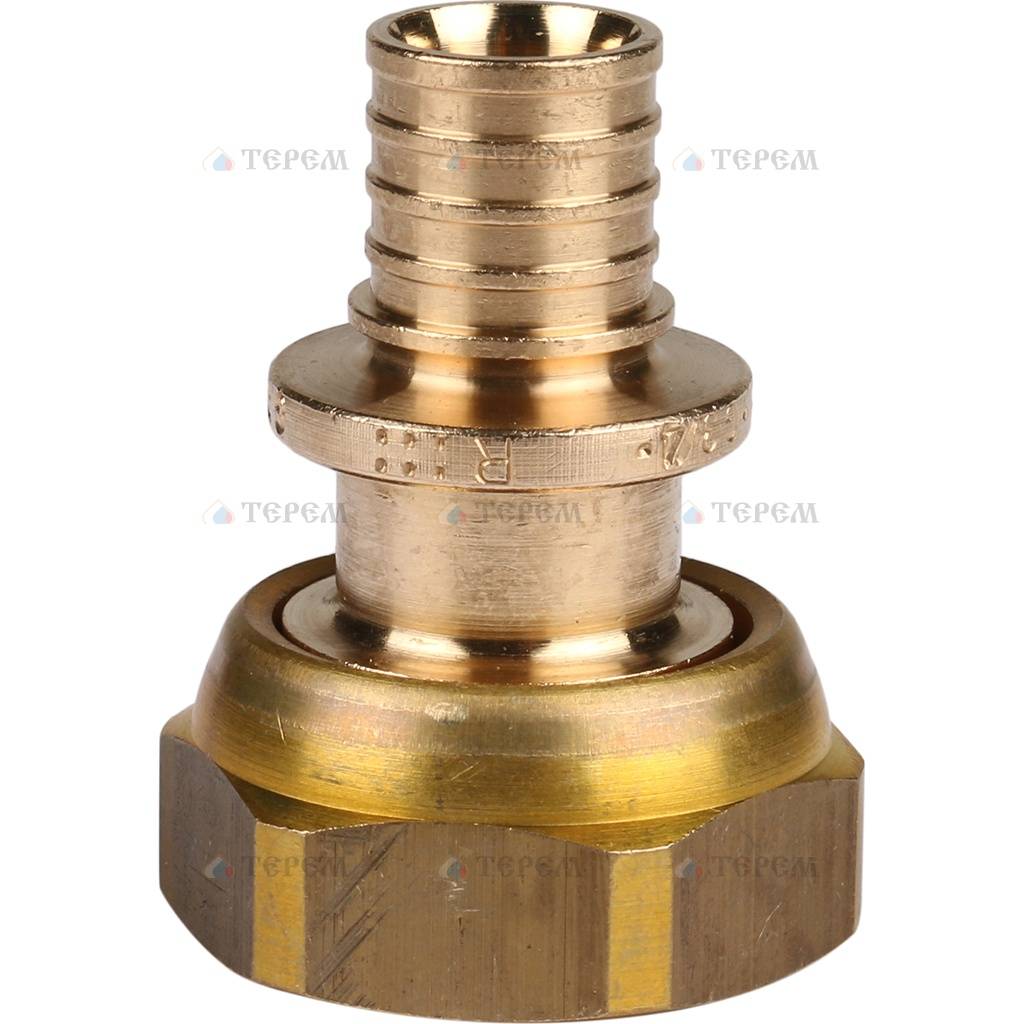 REHAU RAUTITAN Фитинги Переходник с накидной гайкой 16-G 3/4 RX+ для ...