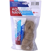СантехМастерГель Aquaflax nano (наборы со льном в пакетах), 80г.тюбик+20г. лён