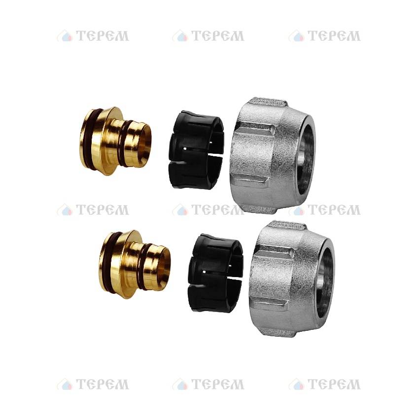 REHAU RAUTITAN Фитинги Комплект двух резьбозажимных соединений для ...