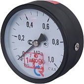 Манометр общетехнический РОСМА 63 мм 150 градусов 1/4 давление 1 МРа осевое присоединение ТМ-310Т