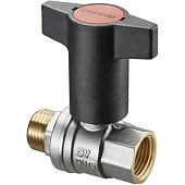 Кран шаровой OVENTROP Optibal с пласмас. Маховиком, ВР-НР 3/4