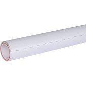Труба полипропиленовая армированная (стекловолокно) (цвет белый) Kalde d=20х2,8 (PN 20)