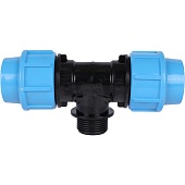 Тройник Джилекс с наружной трубной резьбой 32 x 1” x 32