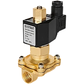 Клапан соленоидный (электромагнитный) STOUT прямого действия НО 220В G1/2 SSV-0020-220015