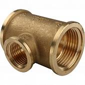 Тройник TIEMME ВВ 1х1/2х1 для стальных труб резьбовой