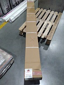 Уцененный товар (вмятина): Конвектор внутрипольный ROMMER RCN 80.200.2400 (Решётка роликовая, анодированный алюминий)