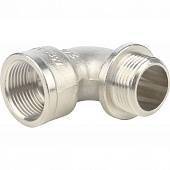 Угольник STOUT с упором НВ никелированный 3/4