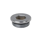 Заглушка для коллектора РЕХАУ с наружной резьбой 3/4 MX хром.