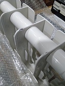 Уцененный товар (сколы, замятия, сколы краски): Радиатор биметаллический ROMMER Plus BM 200 10 секций боковое подключение (RAL9016)