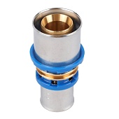 Муфта APE соединительная переходная 26х20 для металлопластиковых труб прессовой