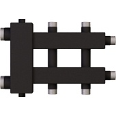 Коллектор с гидроразделителем Warme (Дублер компакт) (до 85 кВт) WKD.R.85.K.1+1+1