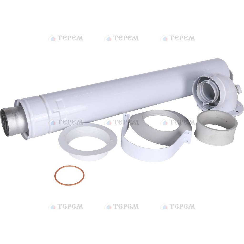 комплект коаксиального дымохода 60/100 l750. комплект коаксиального дымохода 60/100 protherm. коаксиальный дымоход protherm. коаксиальный дымоход navien 60/100. коаксиальный дымоход protherm dn ø60/100 мм - 0.