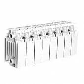 Радиатор алюминиевый Global GL- 500 9 секций боковое подключение (белый RAL 9010)