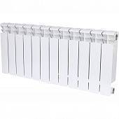 Радиатор биметаллический RIFAR BASE 350 12 секций боковое подключение (белый RAL 9016)