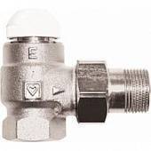 Термостатический клапан HERZ ГЕРЦ TS-E, угловой 1/2