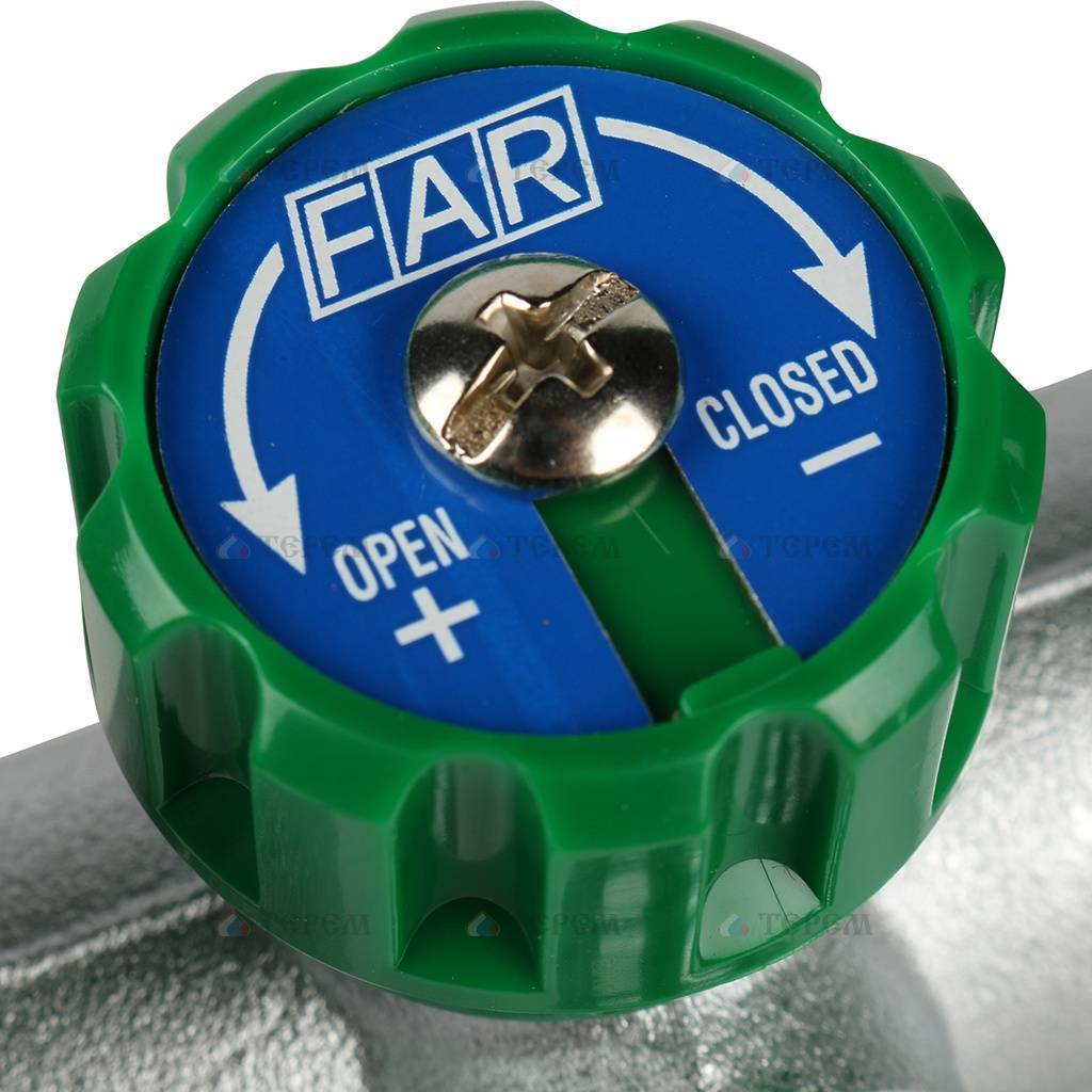 FAR Коллектор распределительный 3/4 , проходной, хромированный, 4 ...