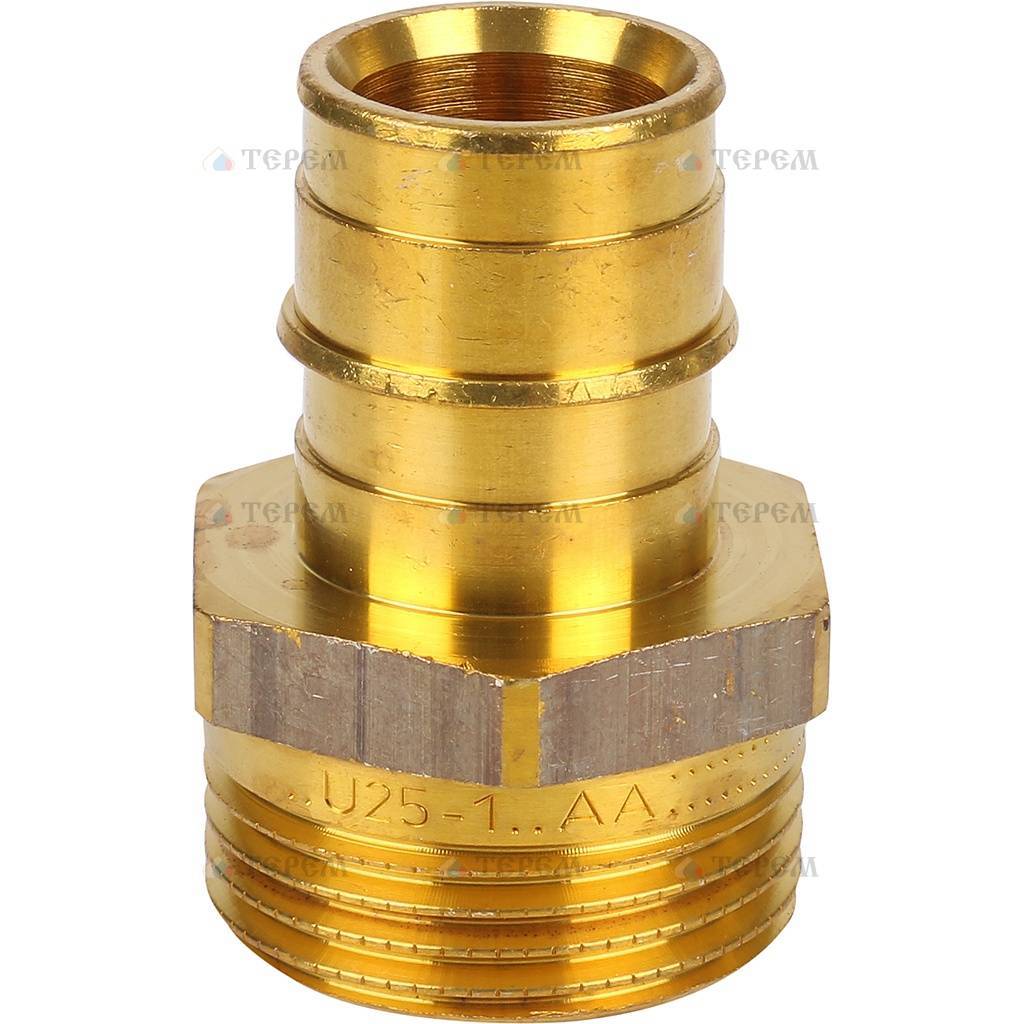 Uponor Q&E штуцер с наружной резьбой 25-G1\"НР – купить в Москве в ...