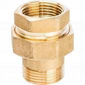 Разъемное соединение STOUT американка ВН 1 уплотнение под гайкой по плоскости