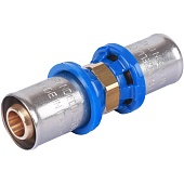 Муфта Prandelli Multyrama 16х2.0 профиль H, TH, U для металлопластиковых труб прессовой