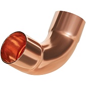 Отвод JINTIAN 90° ВП-ВП 22 из меди под пайку JT-15002A22E