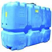 Бак для воды АНИОН Танк 2000 л с фланцем и крышкой с клапанами, со сливом