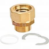 Комплект концевого фитинга Meibes FixLock DN25 1 для подключения трубы Inoflex