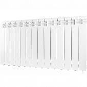 Радиатор алюминиевый Global VOX- R 500 14 секций боковое подключение (белый RAL 9010)
