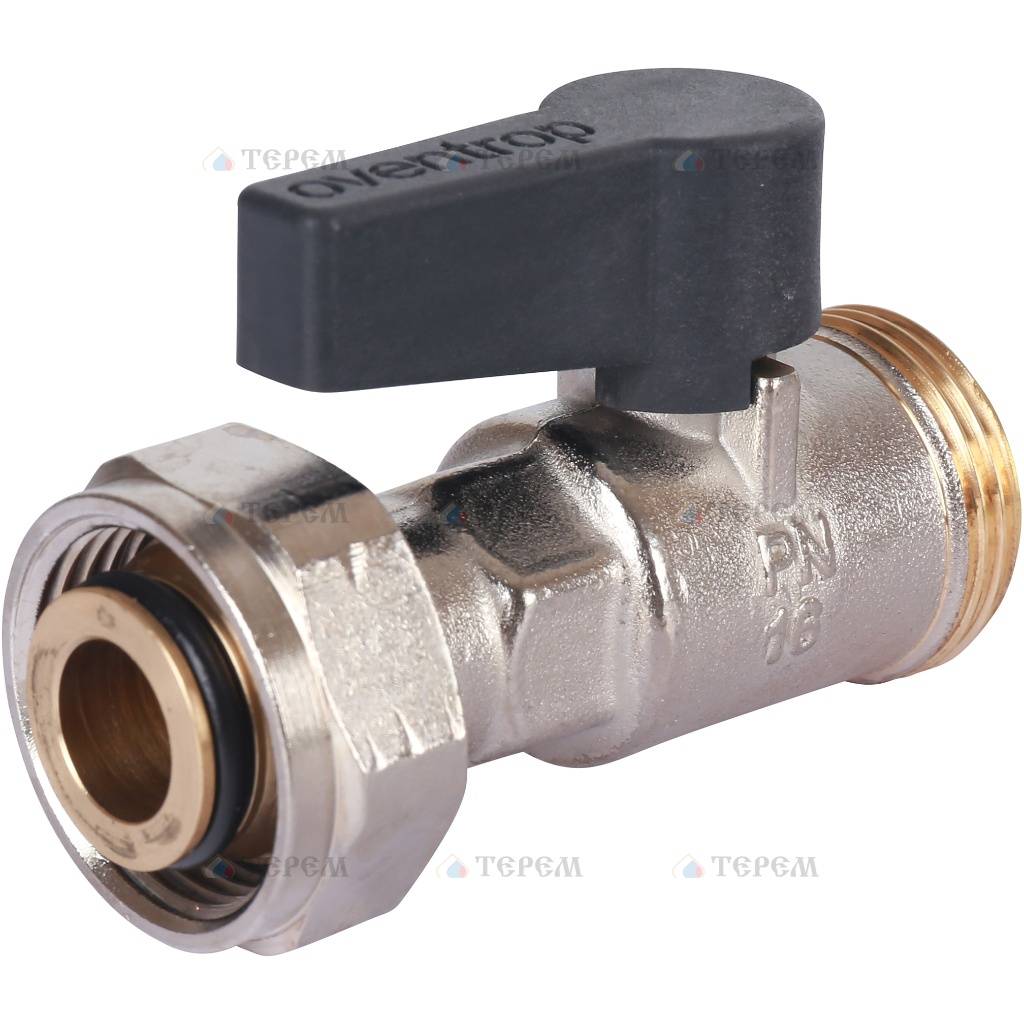 OVENTROP Кран шаровой Oventrop Multidis SF , для контурной гребенки 3/4 ...