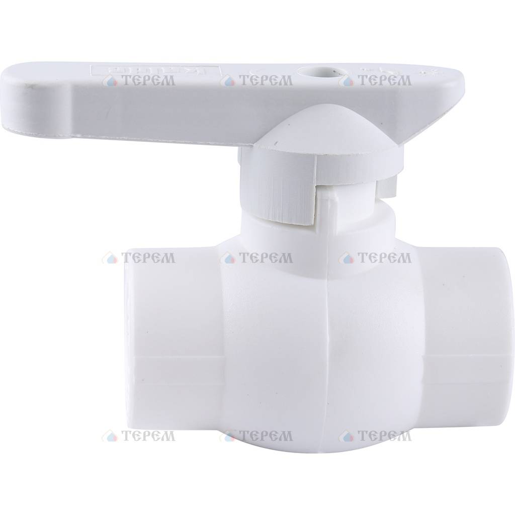 Kalde d=25 Кран шаровой для полипропиленовых труб под штукатурку (цвет ...