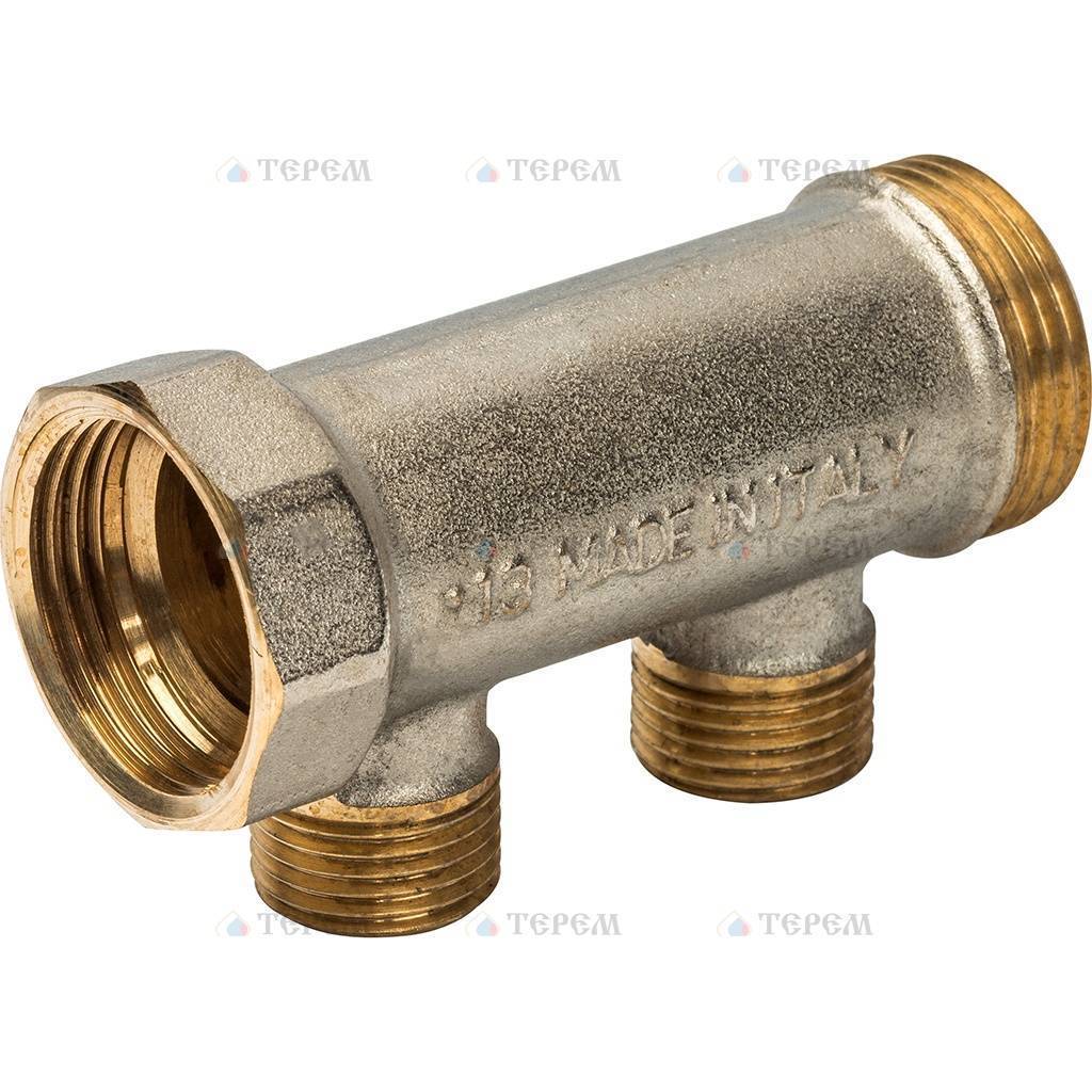 580. Коллектор на 3 выхода с краном tiemme. 0503 78753. Коллектор на два выхода. Коллектор профактор 3/4*1/2.