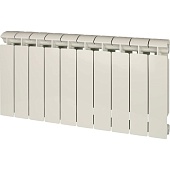 Радиатор биметаллический Global STYLE EXTRA 350 10 секций боковое подключение (белый RAL 9010)