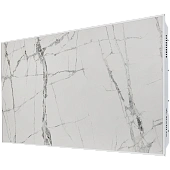 Отопительная панель STOUT WHITE STONE SCT 120*60 белый гранит / белый корпус