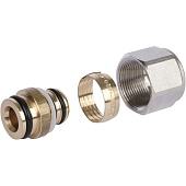 Соединение для труб PEX-AL-PEX LUXOR TP 97 20 ммх2 (резьба 24x19)