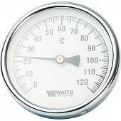 Термометр биметаллический WATTS с погружной гильзой 100 мм