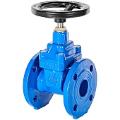 Задвижка с обрезиненным клином фланцевая FAF 6000, Ду 050, Ру 16 со штурвалом