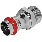 Переходник-НР ROMMER 22х1 из нержавеющей стали прессовой