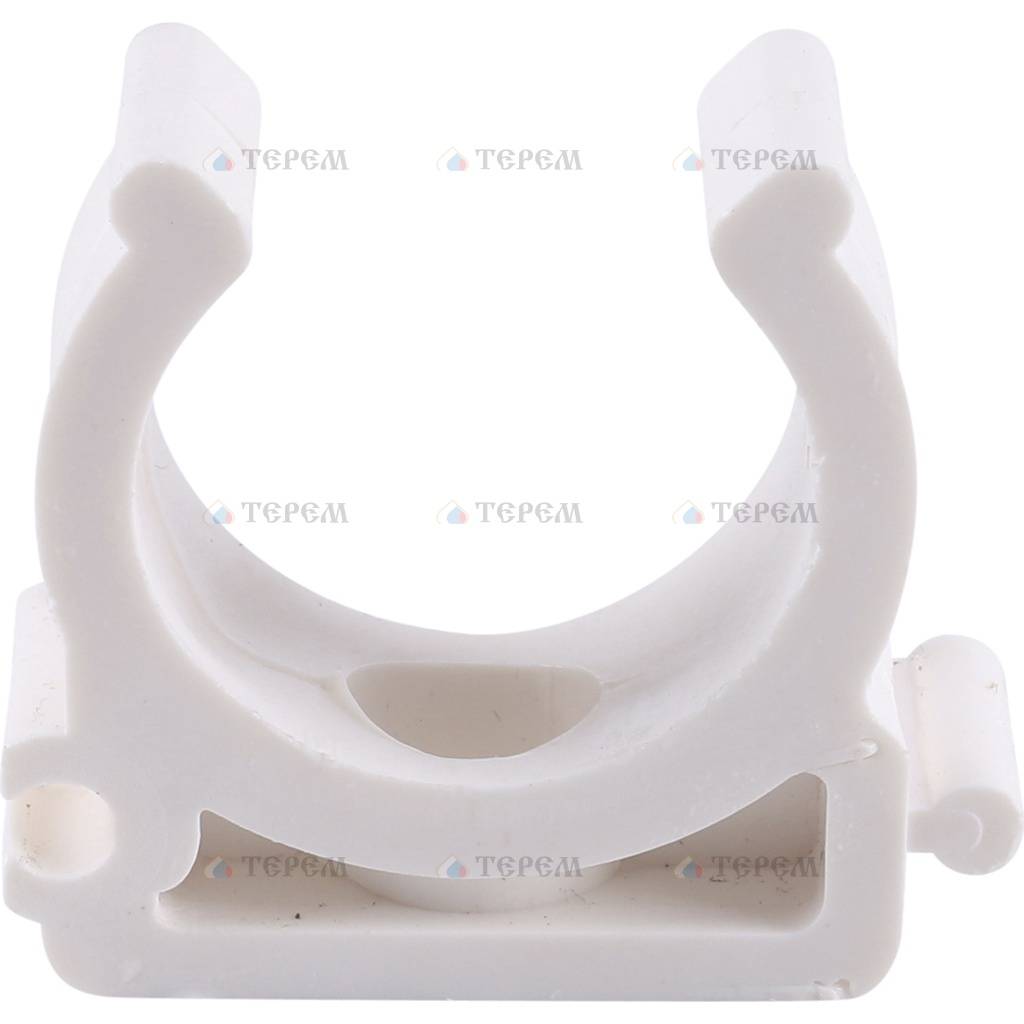 Kalde d=25 Крепление для полипропиленовых труб под сварку (цвет белый ...