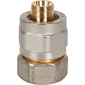 Переходник STOUT с внутренней резьбой 1/2 х16 для металлопластиковых труб винтовой