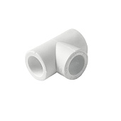 Тройник переходной Белый Pro Aqua d= 25-20-25 PP-R