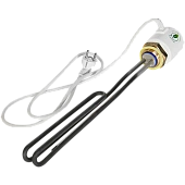 ТЭН STOUT 3.5001 3 кВт (1 фаза.) 1 1/2 + 2 термостата (основной и аварийный)