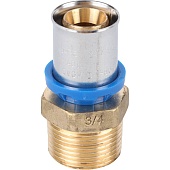 Переходник APE с наружной резьбой 3/4 х20 для металлопластиковых труб прессовой