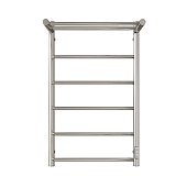 Полотенцесушитель STOUT электрический JAZZ round 80*50 Полированный с полкой