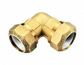 Угольник TIEMME 20х20 для труб ПНД винтовой