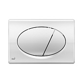 Кнопка управления AlcaPlast для скрытых систем инсталляции хром глянцевый M71