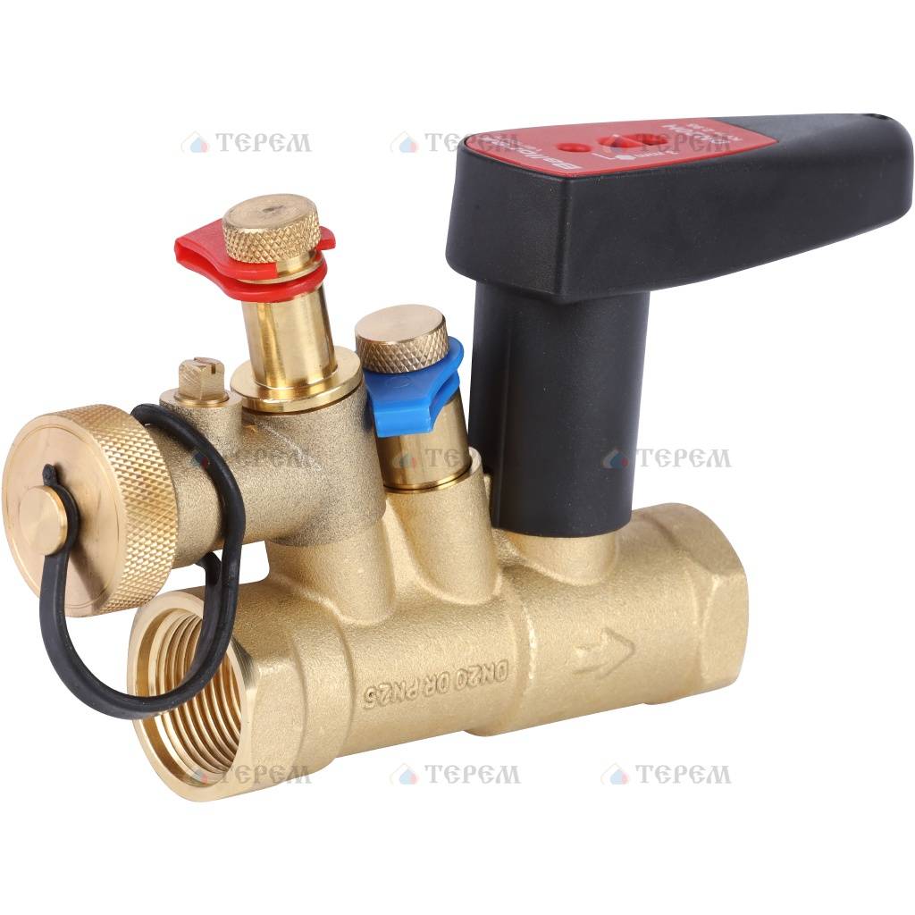 Клапан балансировочный BROEN Venturi FODRV ручной повышенной пропускной ...