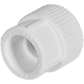 Муфта комбинированная Pro Aqua d= 25-3/4 PP-R ВР Белая