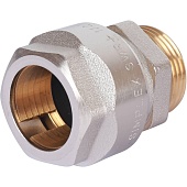 Фитинг Meibes резьбовой латунный Plus для стальных труб 1/2”*3/4” НР