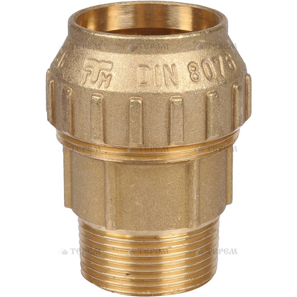 TIEMME Муфта с наружной резьбой 40х1 1/4 – купить в Москве в интернет ...